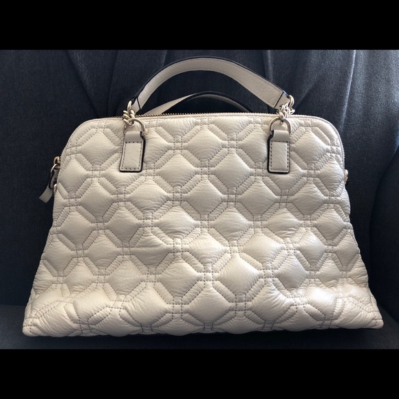 Cream Kate Spade Purse, barely used - Picture 2 of 4